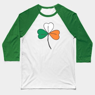 Irish Clover Baseball T-Shirt